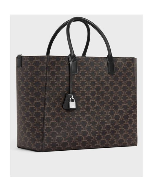 Céline Black Large Cabas for men