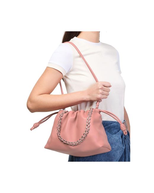 Loewe Pink Medium Flamenco Bag