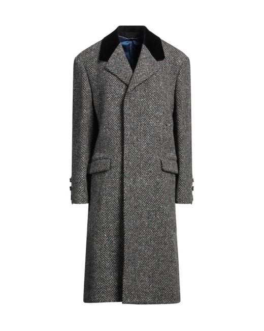 Marni Gray Casual Wool Coat