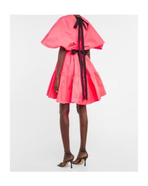 Roksanda Pink Yasmin Belted Minidress