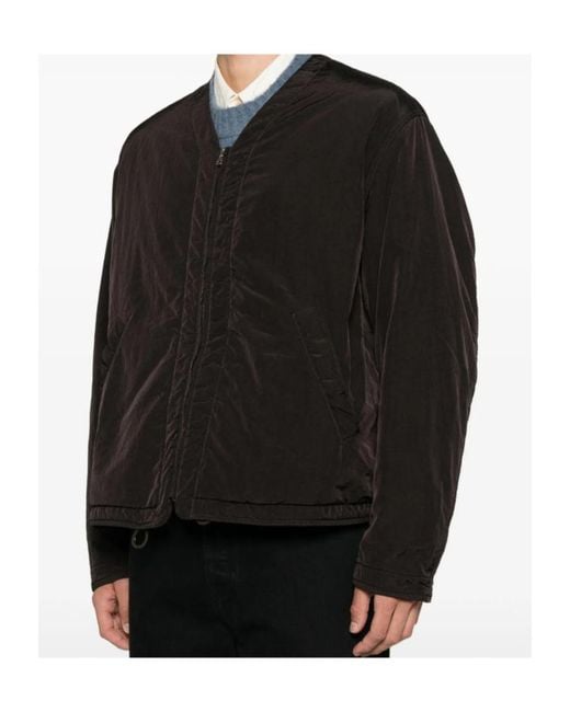 RANRA Black Long-Sleeve Casual Jacket for men