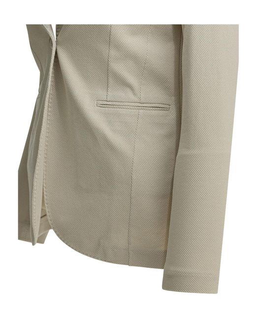 Circolo 1901 Multicolor Single-Breasted Textured Blazer