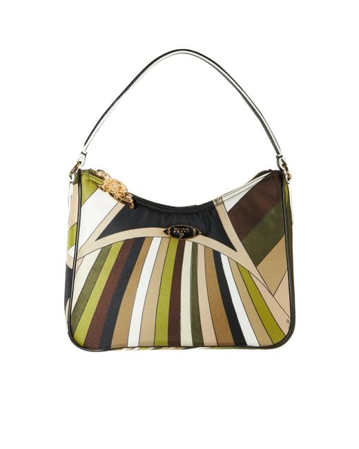 Emilio Pucci Multicolor Yummy Shoulder Bag