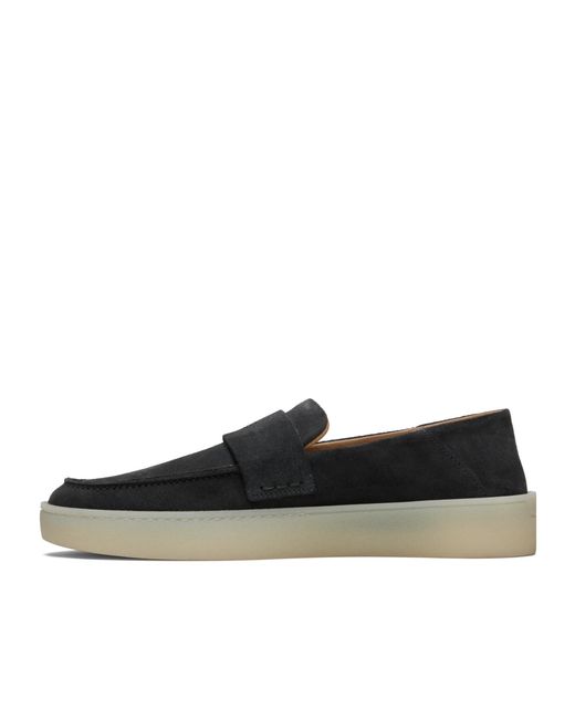 Boss Black Boss Tonal Stitched Slip-On Boat Shoes for men