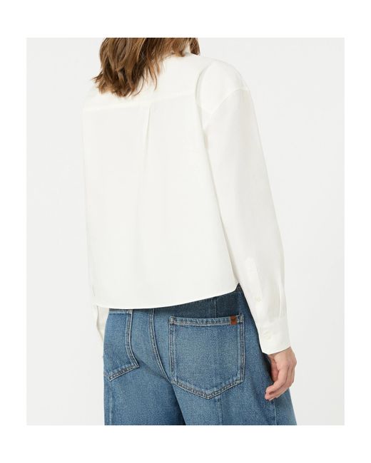 Weekend by Maxmara White Patch-Pocket Shirt