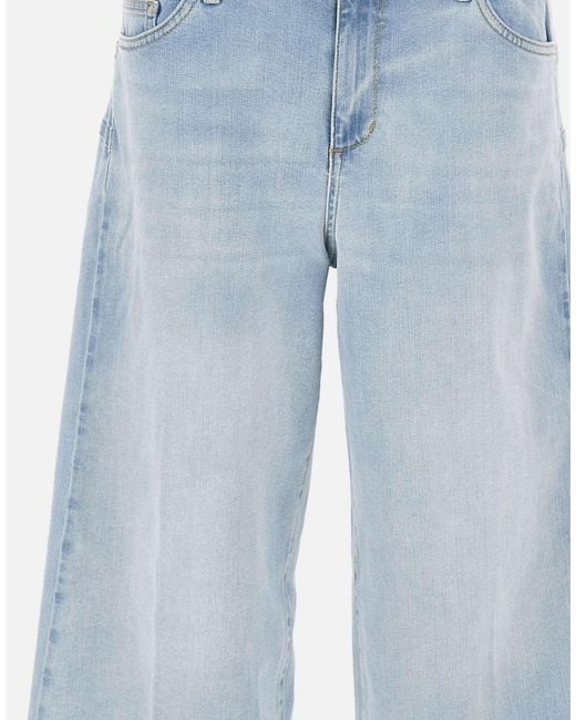 Liu Jo Blue High-Waist Flared Jeans