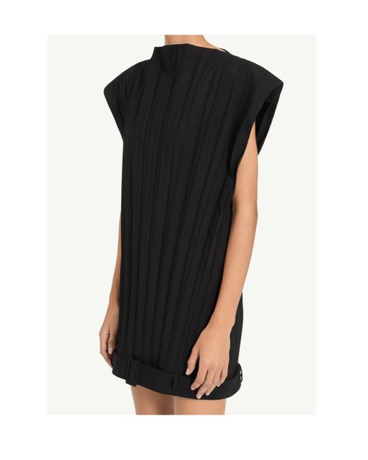 MM6 by Maison Margiela Black Mini Dress