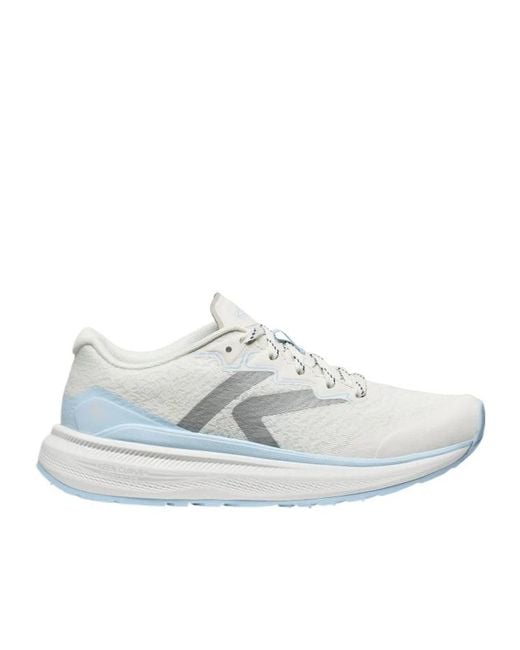 Keen White Mesh Lace-Up Running Shoes