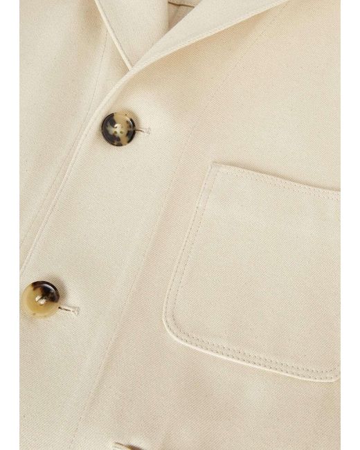 Loro Piana Natural Taishi Button-Up Jacket for men