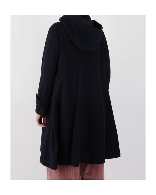 Comme des Garçons Blue Long-Sleeved Coat