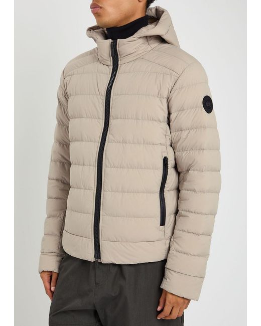 Canada Goose Natural Crofton Hooded Shell Jacket for men