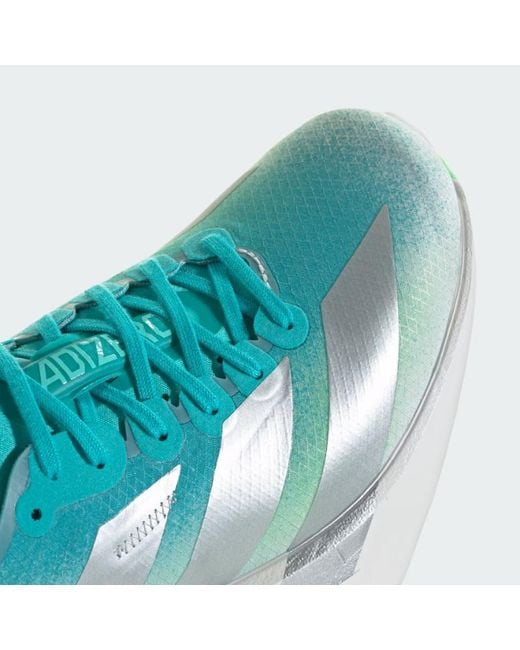 Adidas Blue Adizero Adios Pro 4 Sneakers