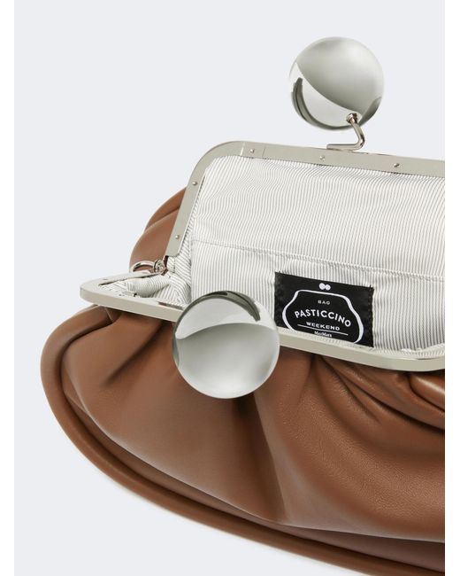 Weekend by Maxmara Brown Milvanew Medium Pasticcino Bag