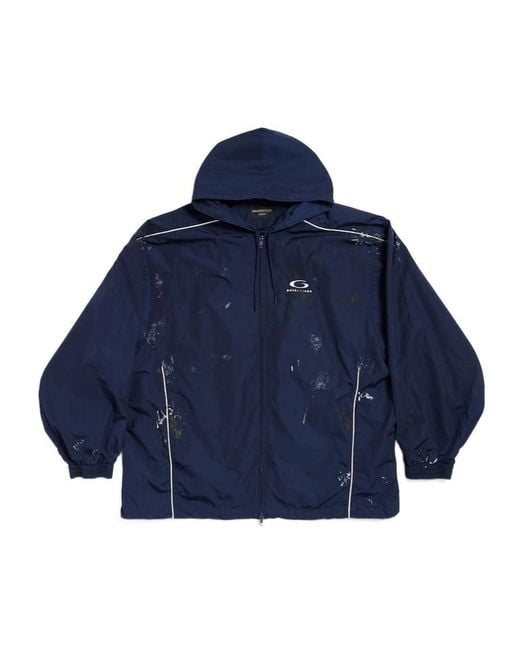 Balenciaga Blue Painter Tracksuit Jacket for men