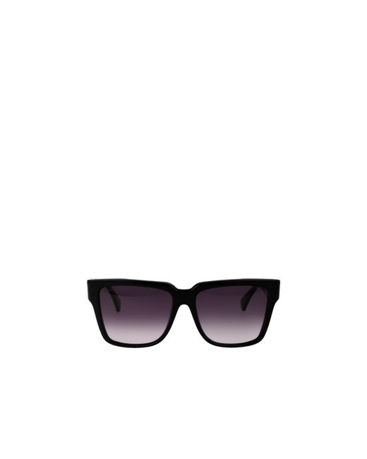 Max Mara White Square Frame Sunglasses