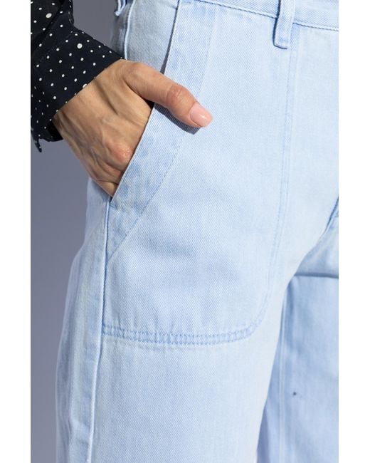 A.P.C. Blue Seaside Straight-Leg Jeans
