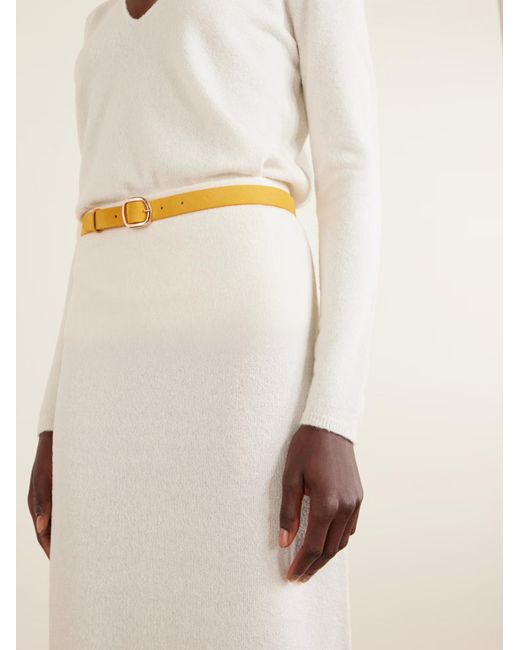 Gabriela Hearst Metallic Buckle Belt