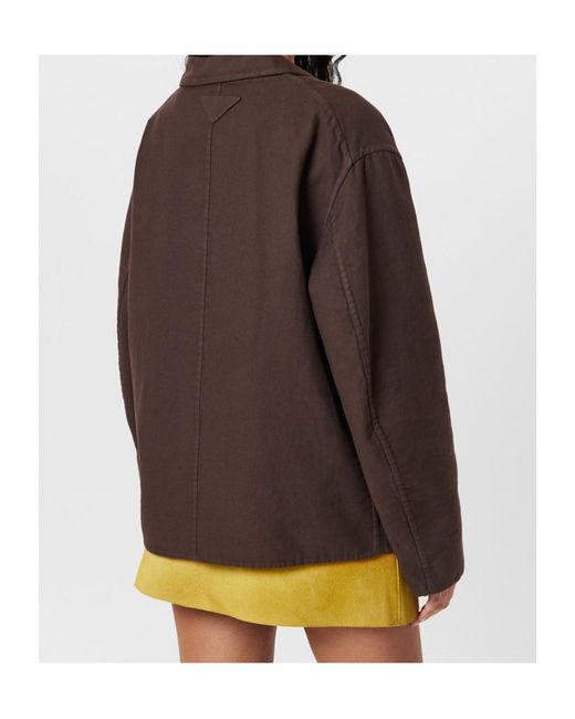 Prada Brown Cotton Jacket