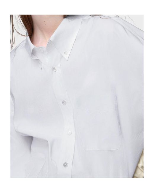 Maison Margiela White Long-Sleeved Jumpsuit