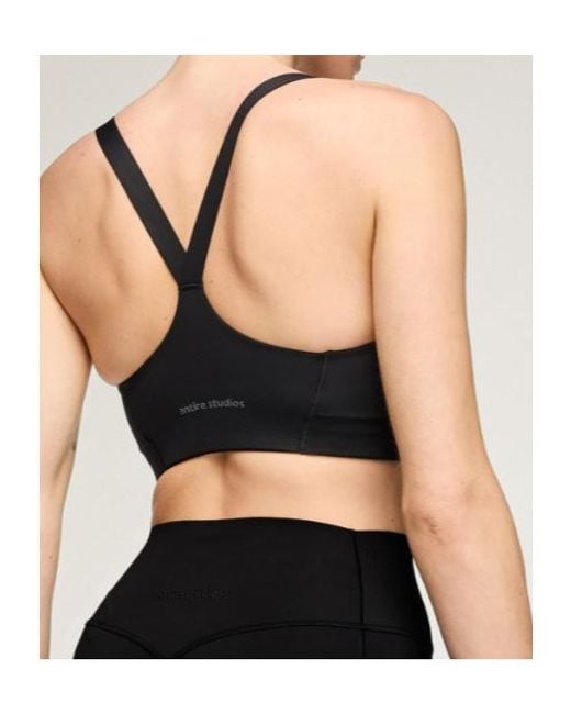 Adidas Black X Entire Studios Strappy Performance Bra