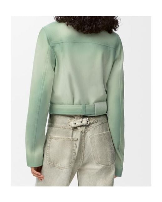 Loewe Green Long-Sleeved Jacket