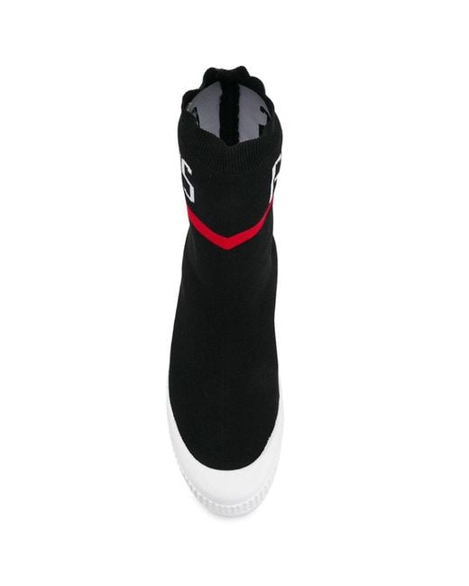 Gcds Black High Top Sneakers for men