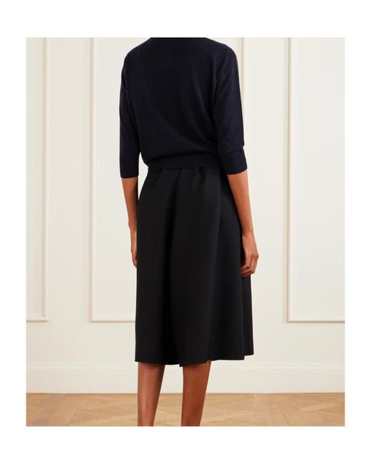 The Row Blue V-Neck Sweater