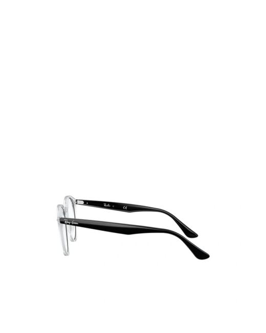 Ray-Ban Natural Geometric Frame Plain Mirror for men
