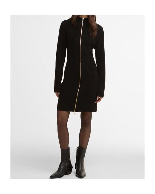 Barbour Black Long Sleeve Dress