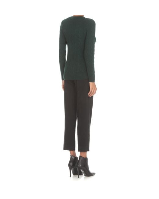 Dondup Black Nima Buttoned Trousers