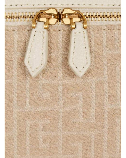 Balmain Natural B Army Vanity Bag