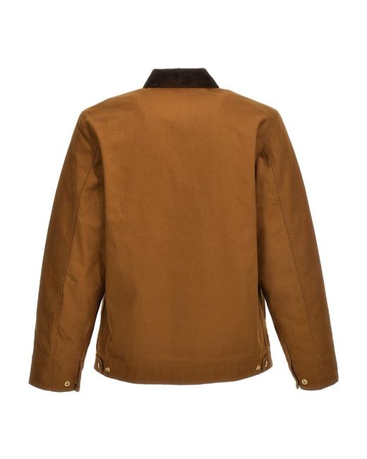 Carhartt Brown Long-Sleeved Casual Jacket for men