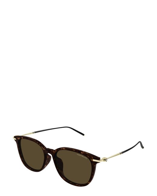 Montblanc Multicolor Eyewear Square Frame Sunglasses for men