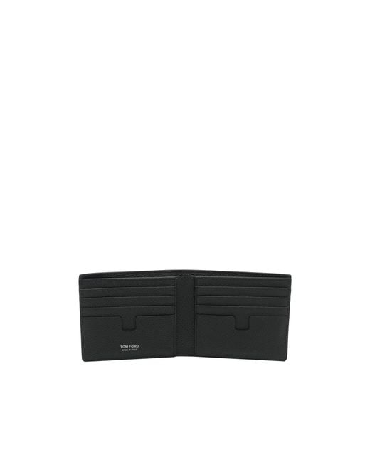 Tom Ford Black Bifold Wallet for men
