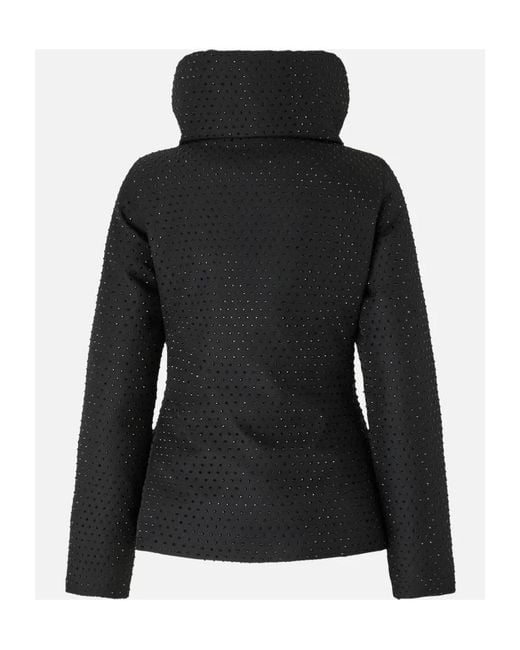 Pinko Black Nita Fully Embellished Short Padded Jacket