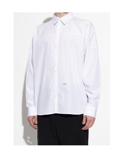 DSquared² White Football Shirt for men
