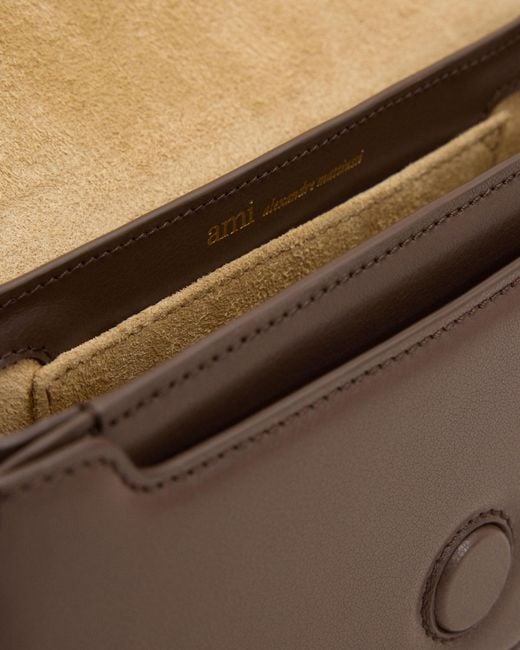 AMI Multicolor Ami Ami De Coeur Logo Detailed Crossbody Bag