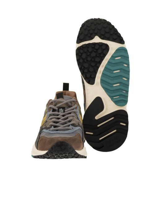 Flower Mountain Gray Solin Sneakers for men