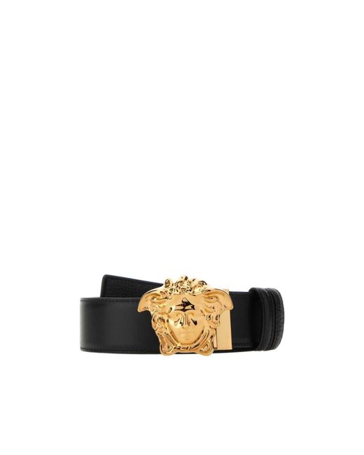 Versace White Medusa Head Buckled Belt for men