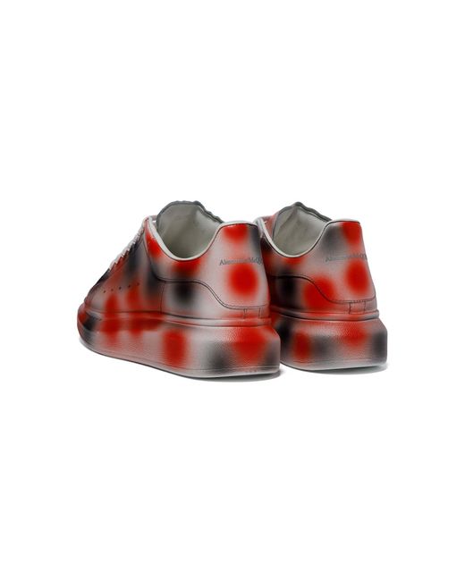 McQueen Red Logo Board Shoes for men