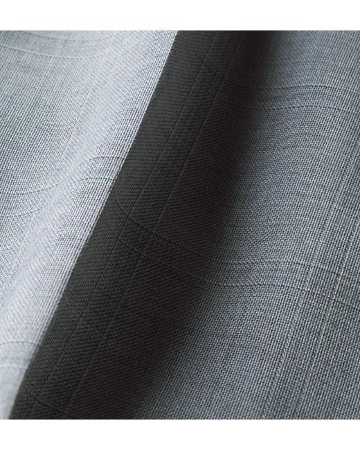 Dior Blue Double-Breasted Suit for men