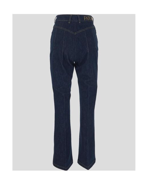 Patou Blue Flared Jeans