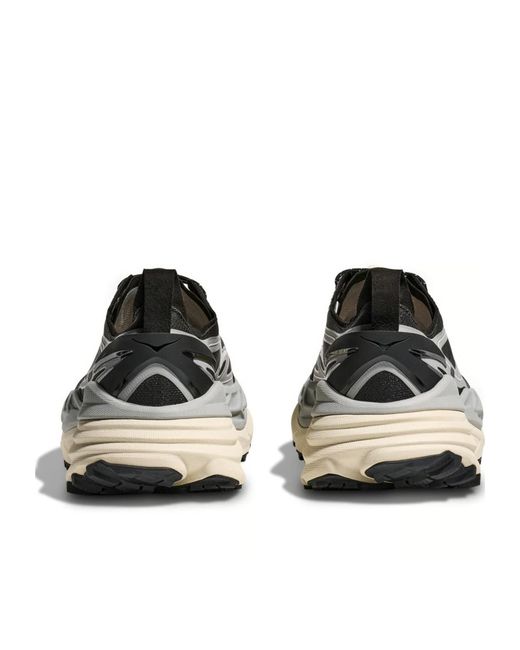 Hoka One One Black Lace-Up Sneakers for men