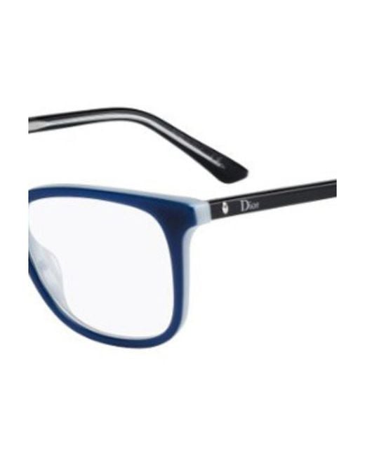 Dior Blue Logo Too Flat Mirror