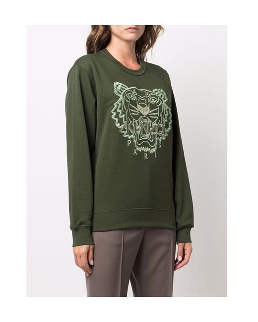 KENZO Green Logo Sweater