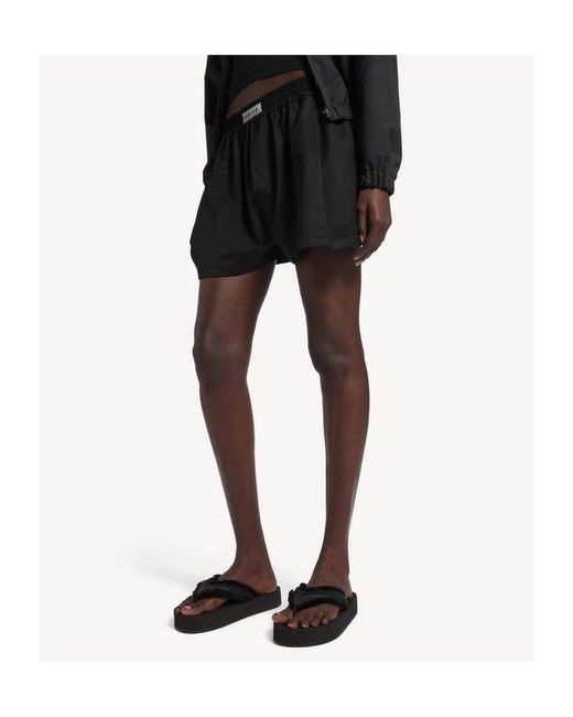 Balenciaga Black A-Line Boxer Shorts