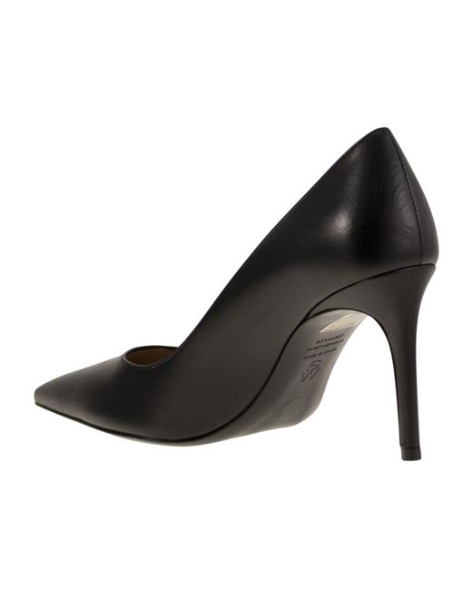 Stuart Weitzman Black Power 85 High Heels