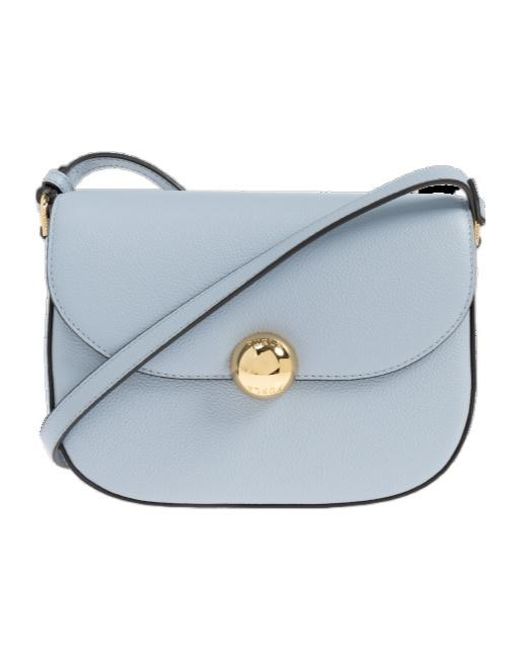 Furla Blue Moonlight Small Shoulder Bag