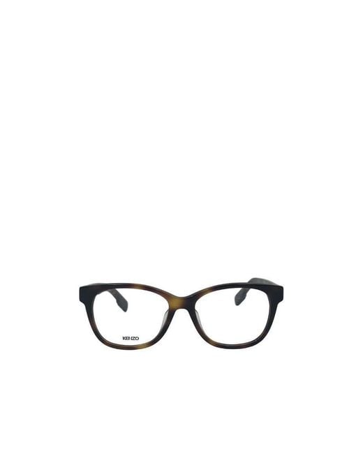 KENZO White Logo Flat Mirror