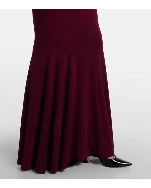 Norma Kamali Flared Gown